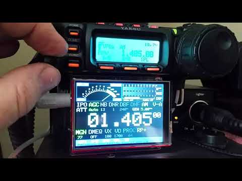 CatDisplay for Yaesu FT-857 or FT-897 Transceivers
