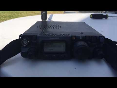 Ham radio HF Go-Kit QRP contacts FT-817 portable communications
