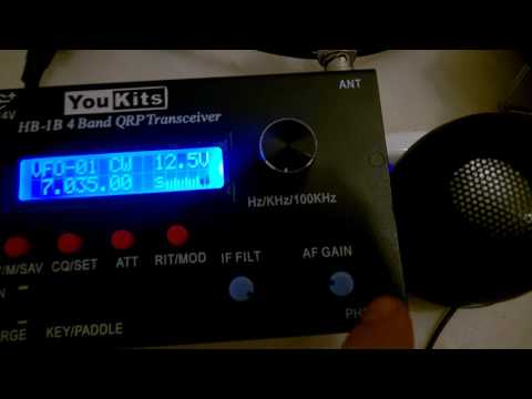 #1 Yaesu FT-897 vs Yaesu FT-817ND vs YouKits HB-1B (CW)