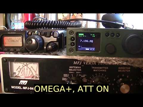 Home made Omega+ transceiver vs Yaesu FT817ND