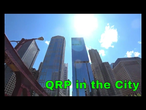 QRP Packtenna & Elecraft KX2 | Long Wire in BIG CITY CHICAGO